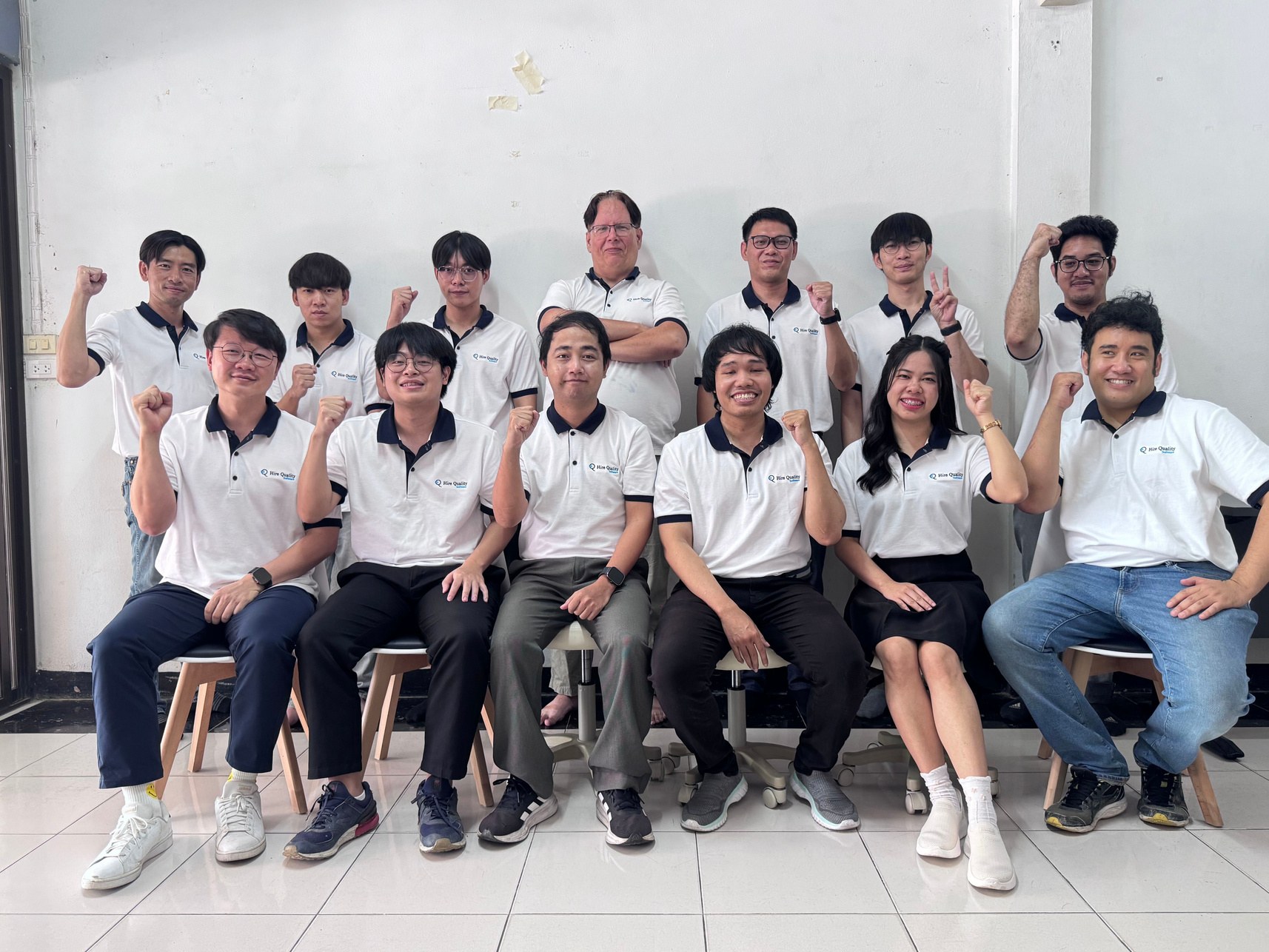 Teamet på Hire Quality Software i Thailand