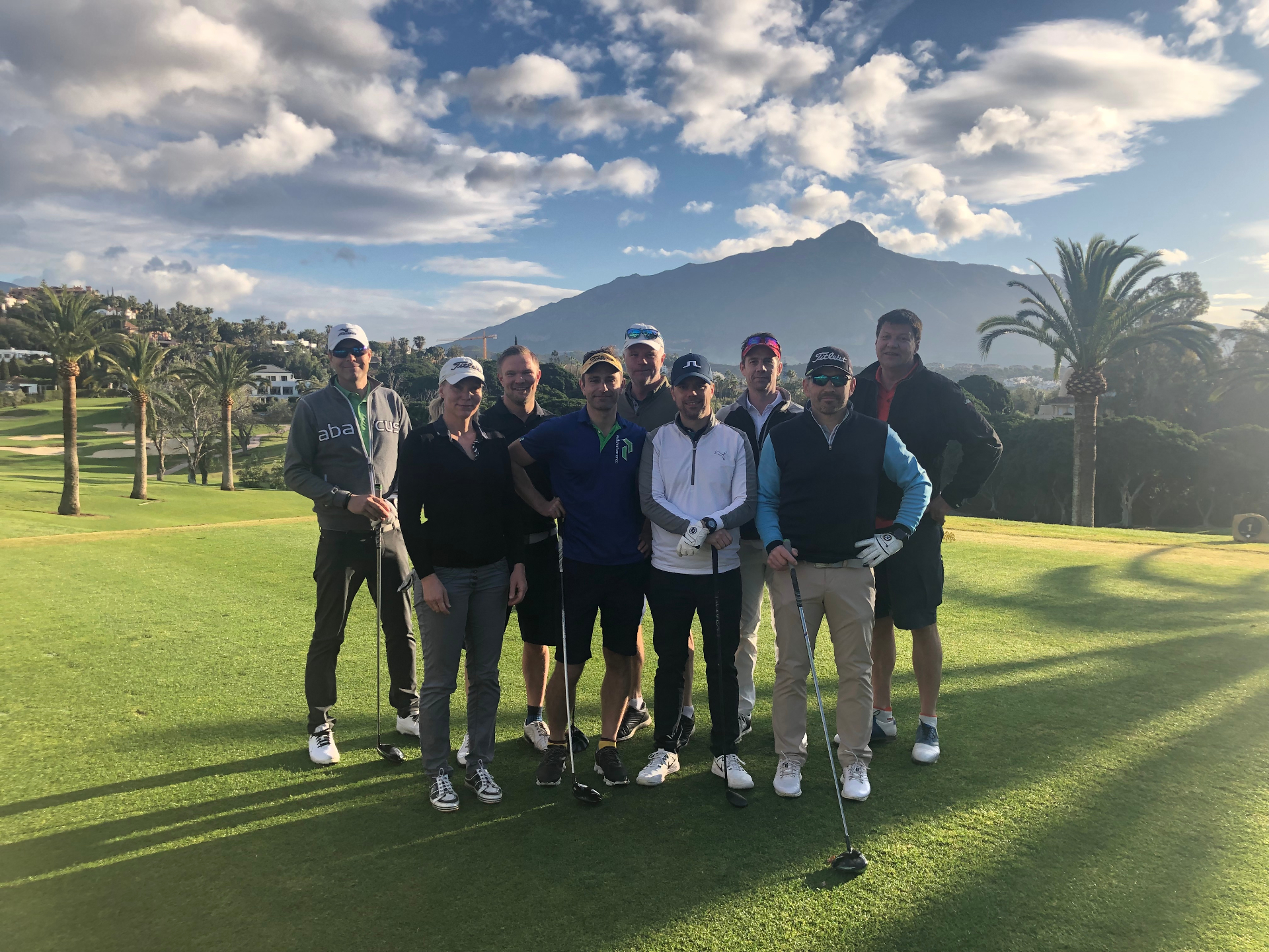 Hire Quality-teamet på golfresa i Marbella